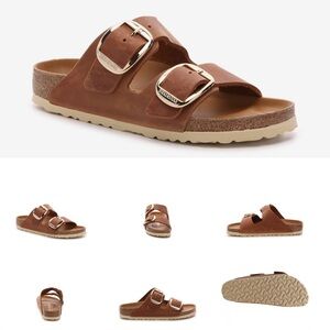 Arizona Big Buckle - Cognac color.